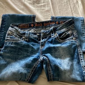 Rock revival size 28 bootleg jeans
